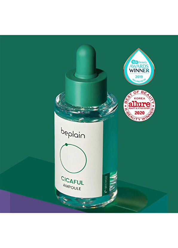 Beplain Cicaful Soothing Barrier Strengthening Ampoule Skin Serum 30 ml - 3