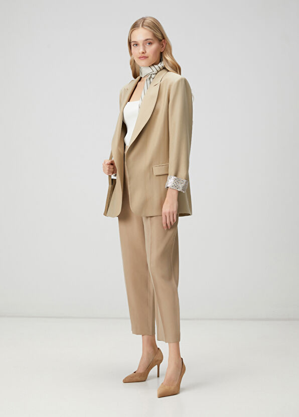 Beymen Club Siyah Kol Ucu Payetli Blazer - 3