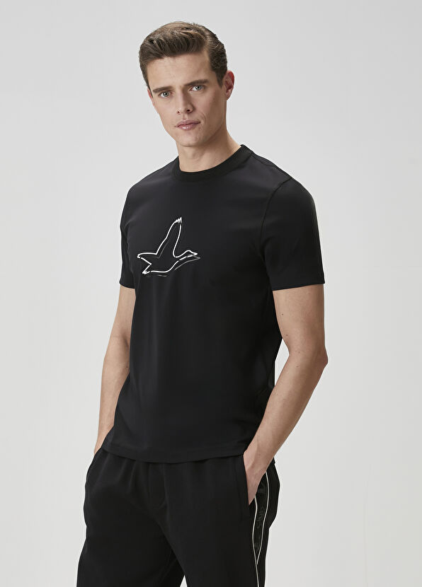Beymen Club Relaxed Fit Siyah T-shirt - 4