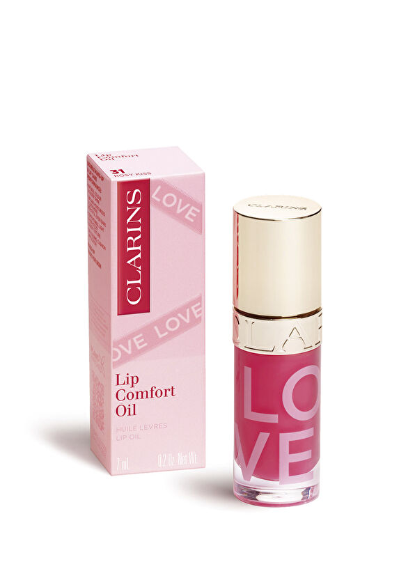 Clarins Love Theme 31 Rosy Kiss Fuchsia Moisturizing Lip Oil 7 ml - 1