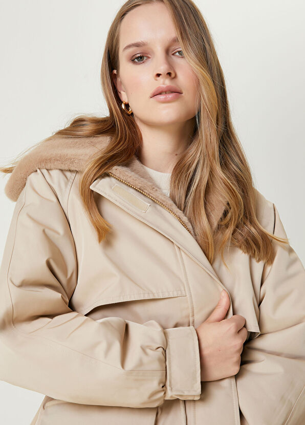Beymen Club Beige Lined Coat - 2
