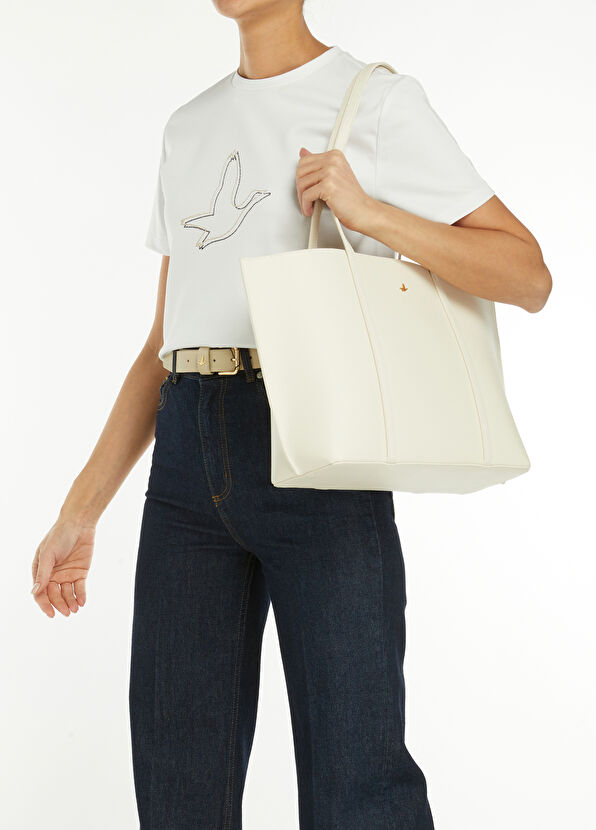 Beymen Club Picollo Ekru Kadın Alışveriş Çantası - 2