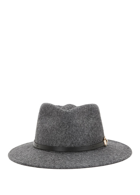 Beymen Club Grey Band Detailed Women's Wool Hat - 1