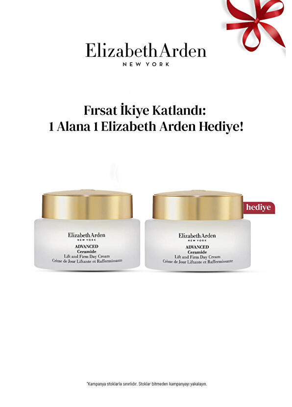 Elizabeth Arden Advanced Ceramide Lift And Firm SPF15 PA++ Canlandırıcı Yüz Kremi 2'li Hediye Seti 2 x 50 ml - 2
