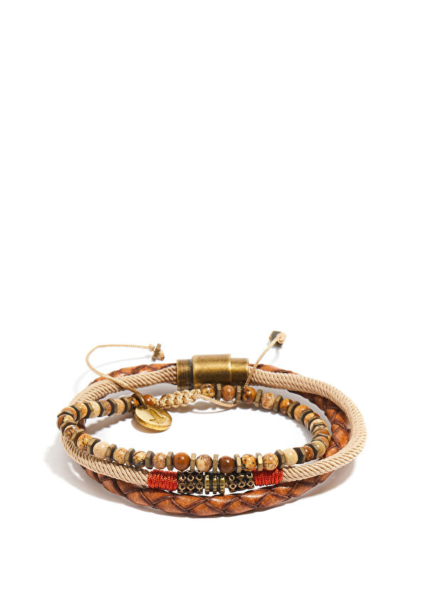 Beymen Club Kahverengi Erkek Bileklik - 1