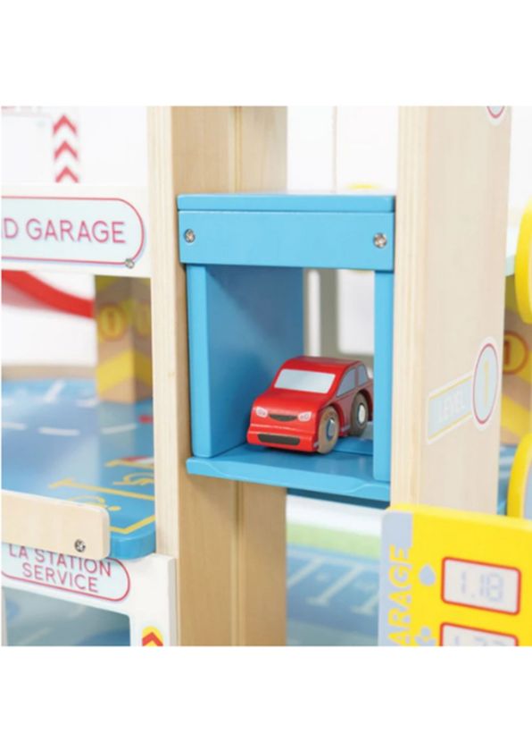 Le Toy Van Wooden Multicolored Le Grand Garage - 2