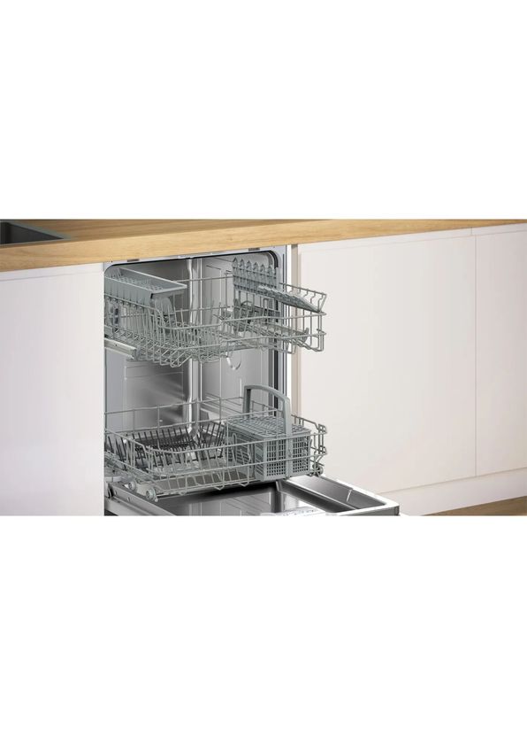 Bosch SMI4IKW50T Serie 4 White 5 Program Semi Built-in Dishwasher - 4
