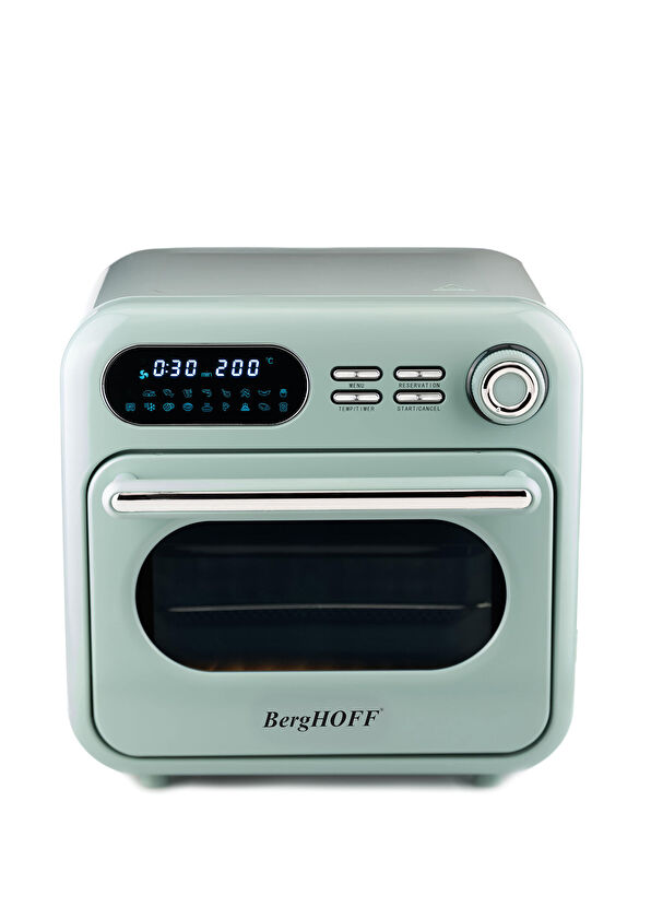Berghoff Gem Retro Mint Yeşil Rengi Dijital Airfryer+ Mini Fırın 18 Lt - 2