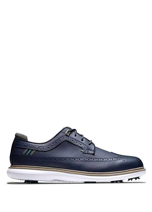 FootJoy Traditions Spikeless Navy Blue Men's Golf Shoes 57911 - 1