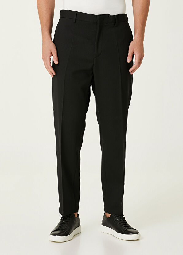 Jil Sander Relaxed Fit Siyah Pantolon - 2