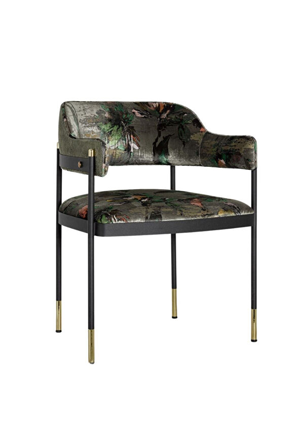 Kein Chichi Blossom Yeşil Sandalye - 1