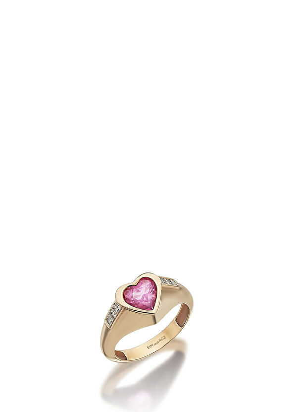 Sim&Roz Essence Kadın Altın Yüzük - 1