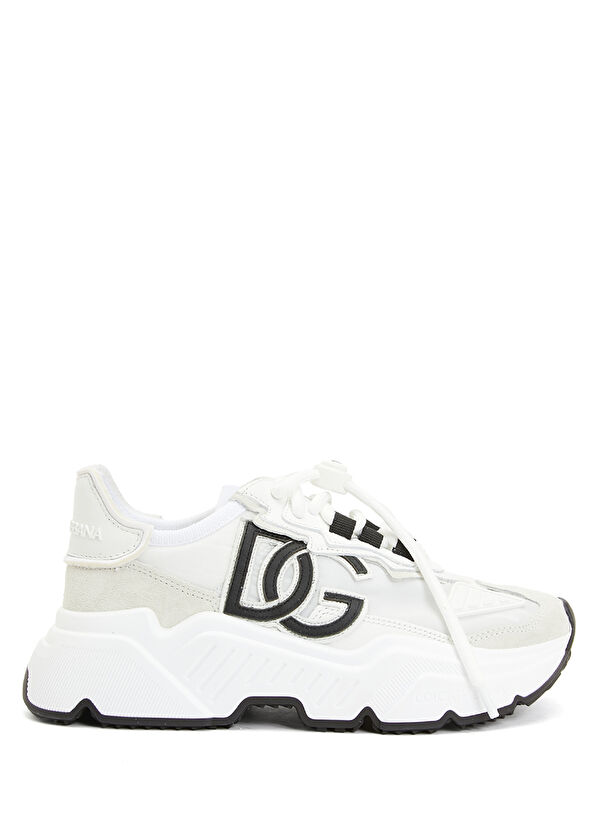 Daymaster Beyaz Kadın Deri Sneaker - Görsel 3