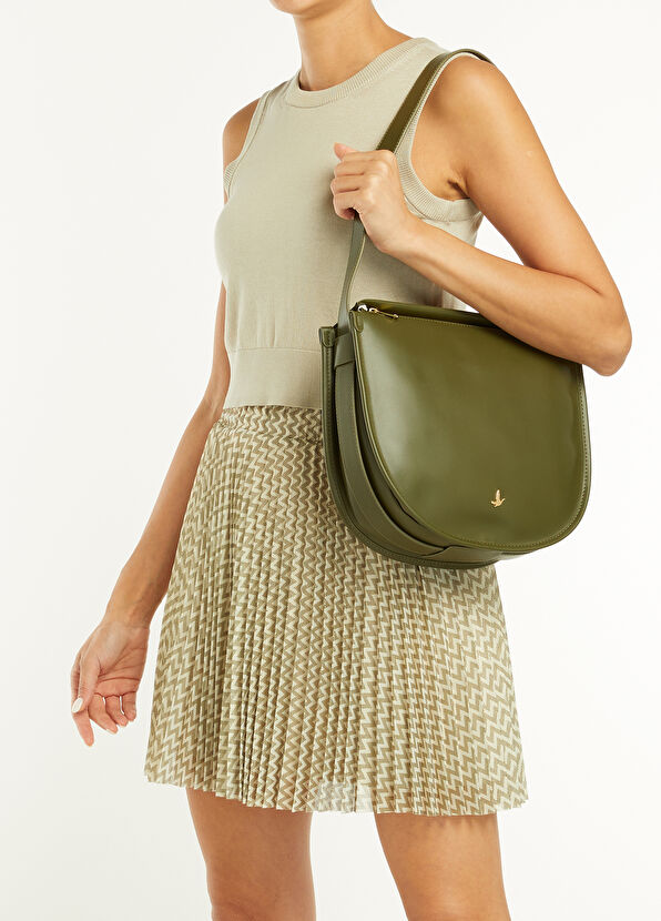 Beymen Club Haki Kadın Omuz Çanta - 2