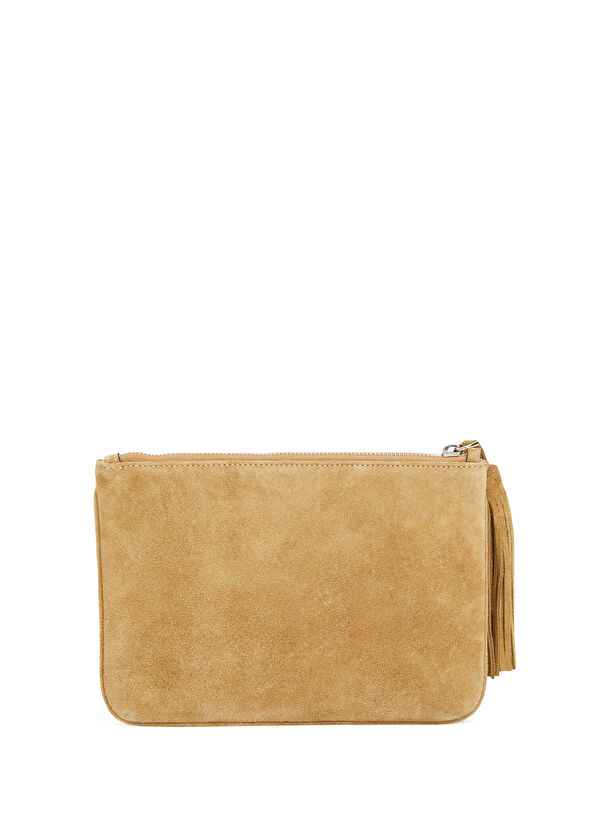 Beymen Club Camel Troklu Kadın Deri El Portföyü - 3