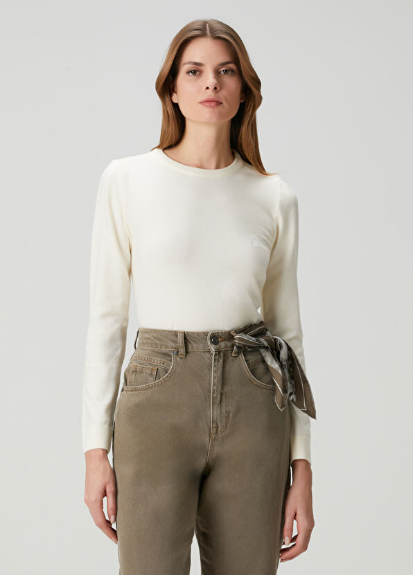 Beymen Club Ekru Basic Kazak - 1