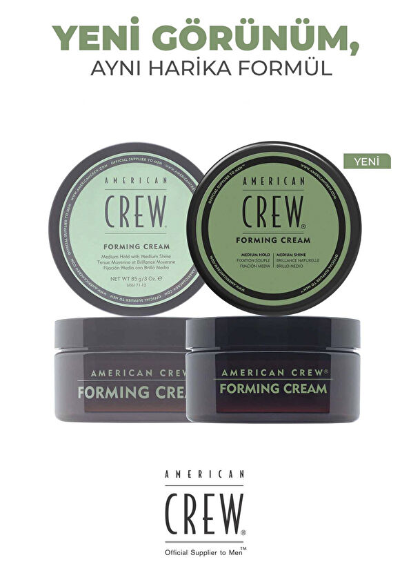American Crew Forming Cream Erkekler İçin Orta Tutuşlu Şekillendirici Saç Pomadı 85 gr - 2