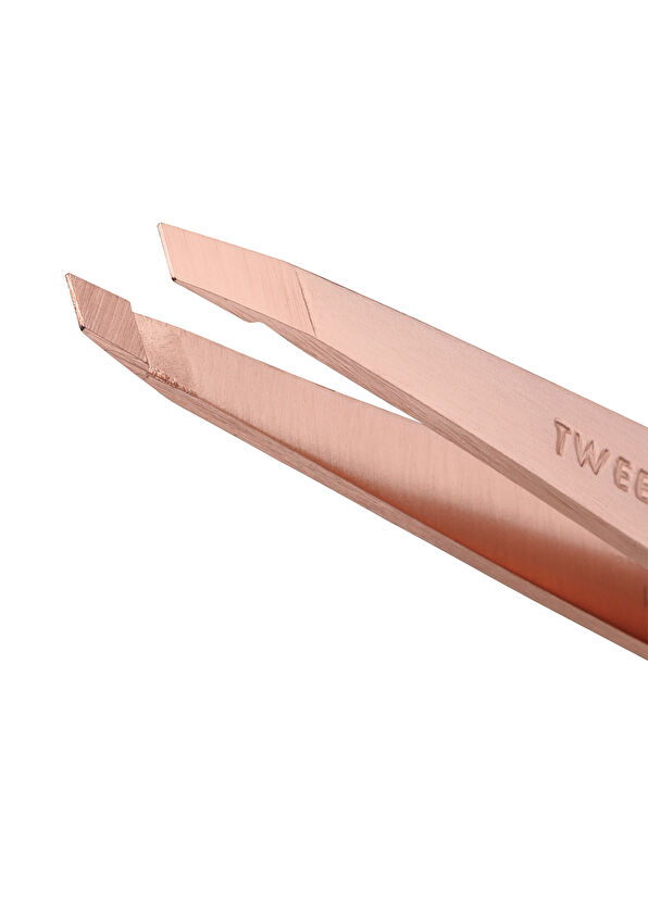Tweezerman Oblique Tip Rose Gold Tweezers - 3