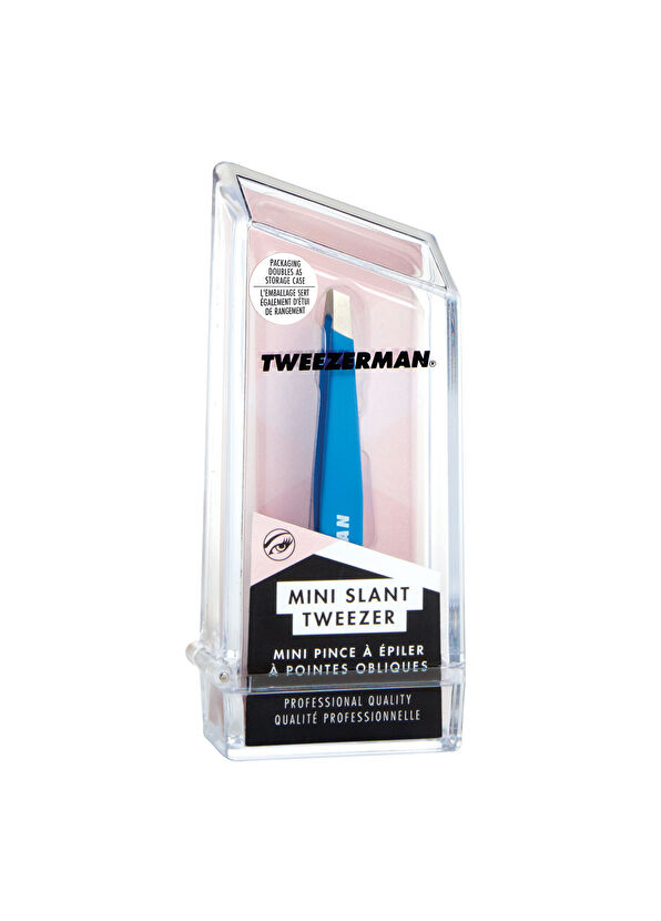 Tweezerman Mini Slant Tweezer Bahama Blue Bahama Mavisi Cımbız - 4