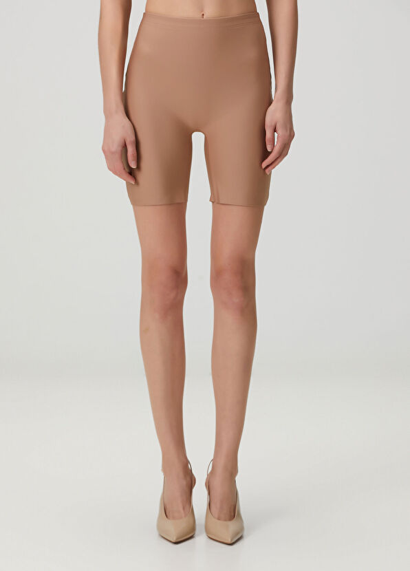 Butt Enchancing Kahverengi Şort - Görsel 3