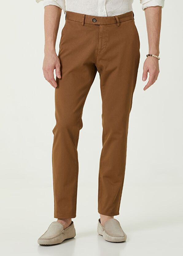 Beymen Club Regular Fit Bej Chino Pantolon - 2