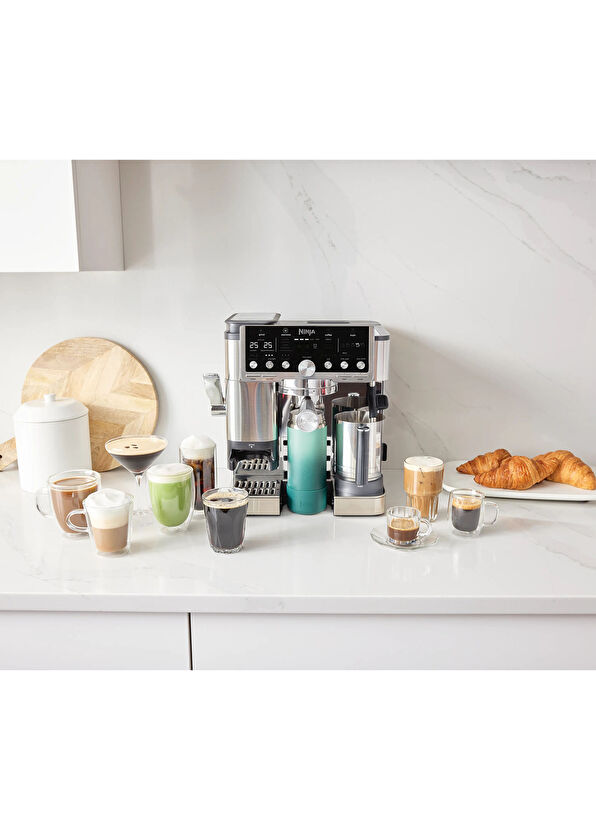 Ninja Luxe Café Pro Series Gümüş Espresso Makinesi  - 4