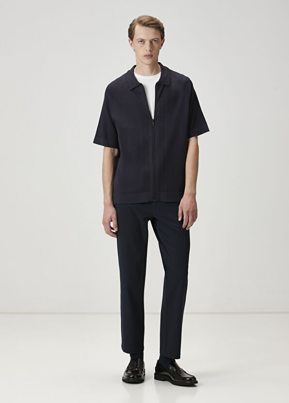 Beymen Club Koyu Lacivert Polo Yaka Triko Gömlek - 3