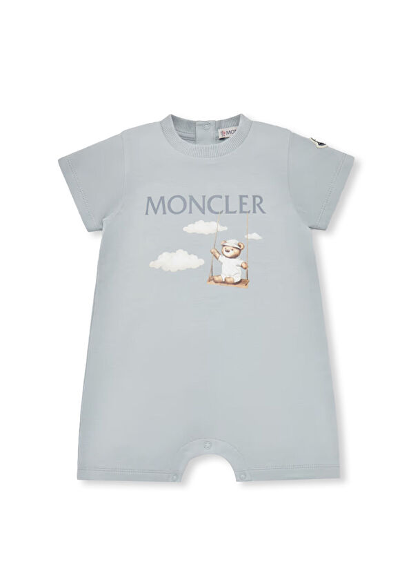 Moncler Gri Erkek Bebek Tulum - 1