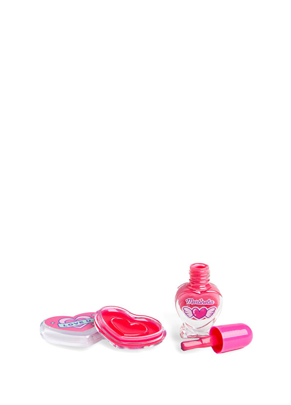 Martinelia Crush Pembe Kız Çocuk 2'li Oje Dudak Balmı - 2