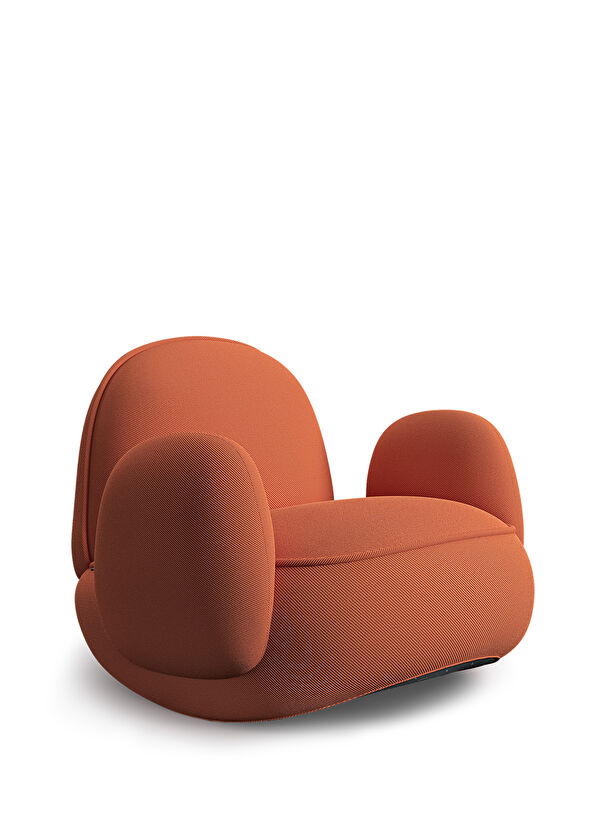Borbo Mars Salmon Rocking Chair - 1