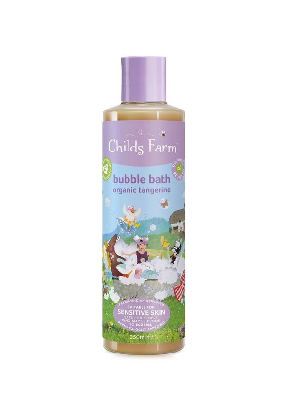 Childs Farm Organic Tangerine Essence Children's Bath Foam 250 ml - 1