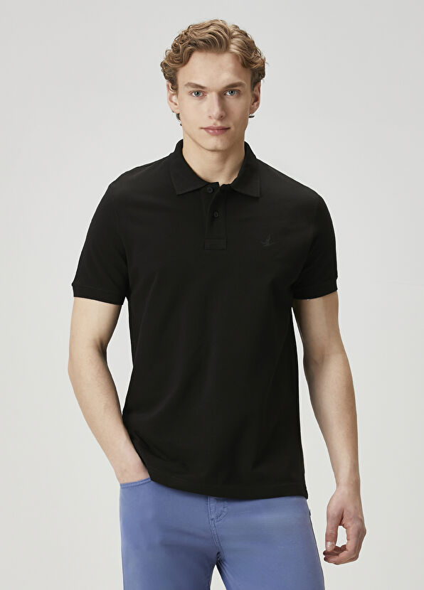 Beymen Club Black Polo T-Shirt - 1