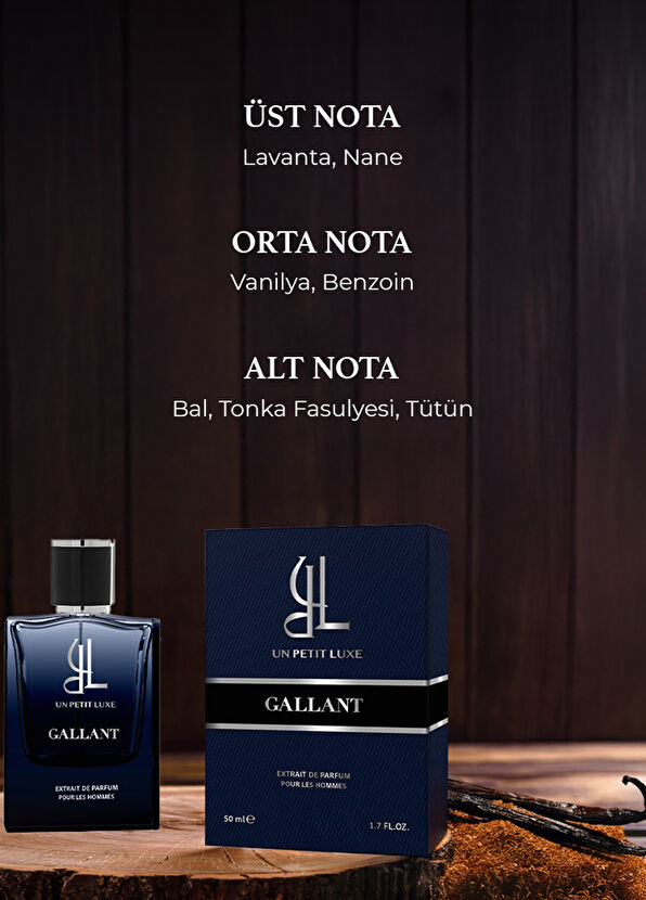Un Petit Luxe Gallant Exclusive EDP 50 ml Erkek 2'li Parfüm Seti  - 2