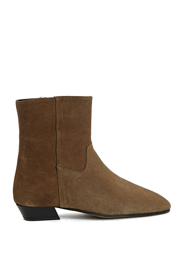 Beymen Club Taupe Women's Suede Boots - 1