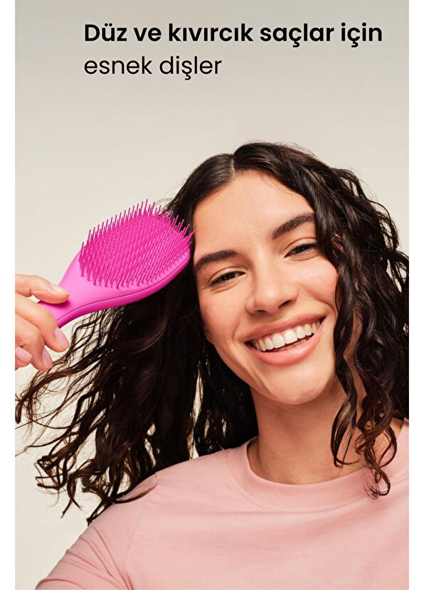 Tangle Teezer Ultimate Detangler Runway Pink Hair Brush - 3