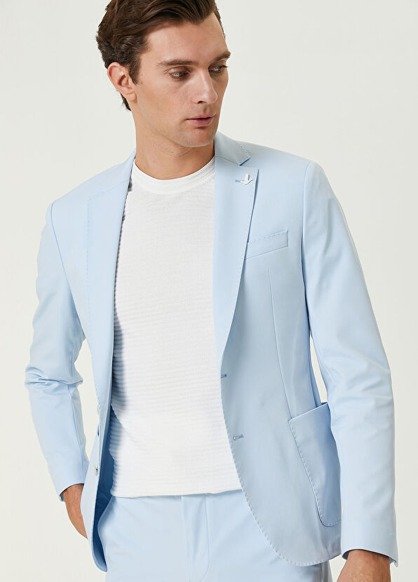 Beymen Club Açık Mavi Takım Elbise - 2