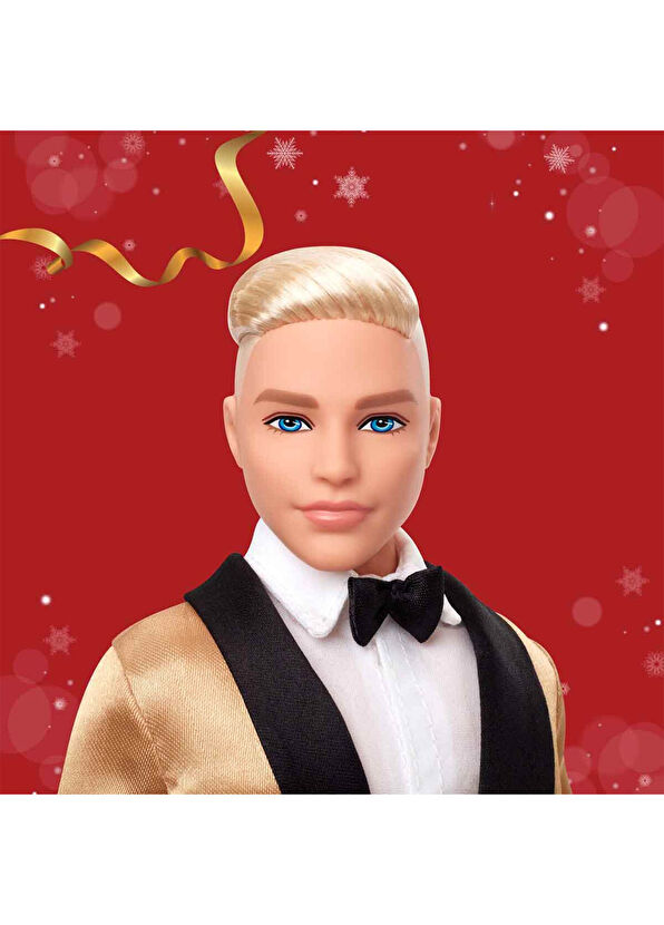 Barbie Ken 2025 Mutlu Yıllar Bebeği JGK55 - 2