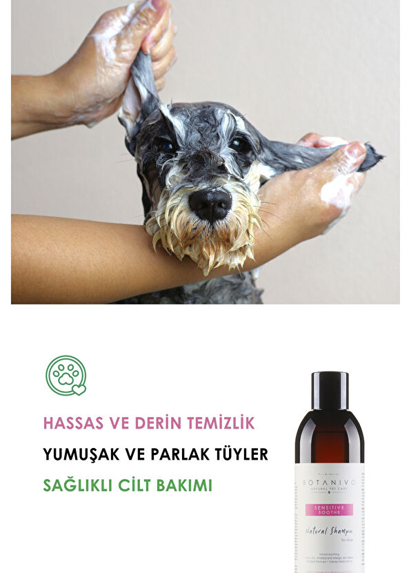 Botanivo Köpekler İçin Hassas ve Nazik Özel Tüy ve Cilt Kalitesi Şampuanı 250 ml - 2