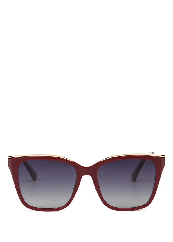 Despada DS 2290 C4 Bordo Metal Kadın Güneş Gözlüğü - 1