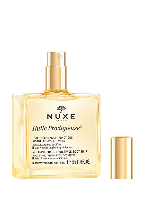 Nuxe Huıle Prodıgıeuse Or + Klasik Kuru Yağ 50 ml - Makyaj Temizleme Suyu 50 ml Cilt Bakım Seti - 3