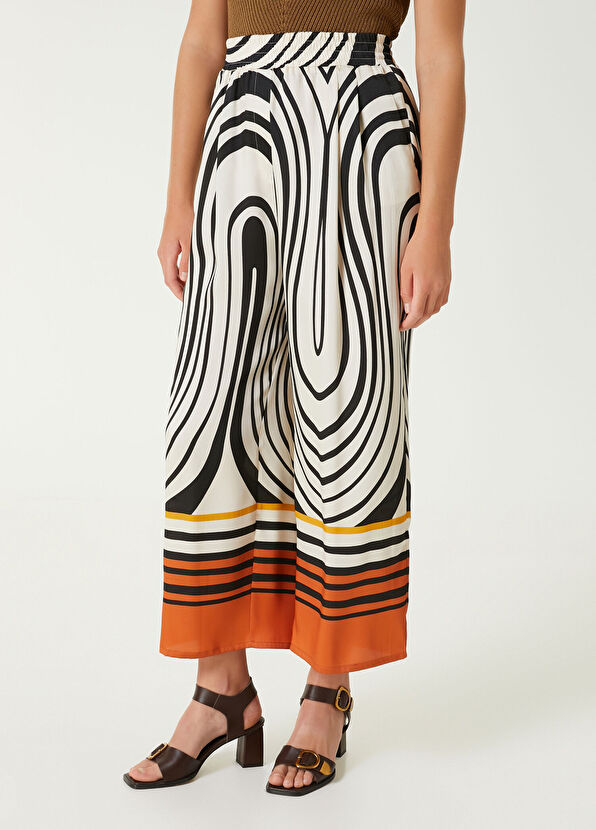 Beymen Club Ekru Desenli Pijama Pantolon - 2