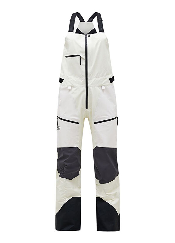 Peak Performance W Vertical Gore-Tex Pro Bib White Women's Ski Pants - 1