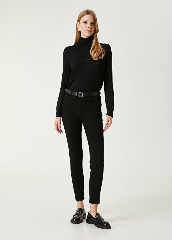 Beymen Club Black Leather Pants - 1
