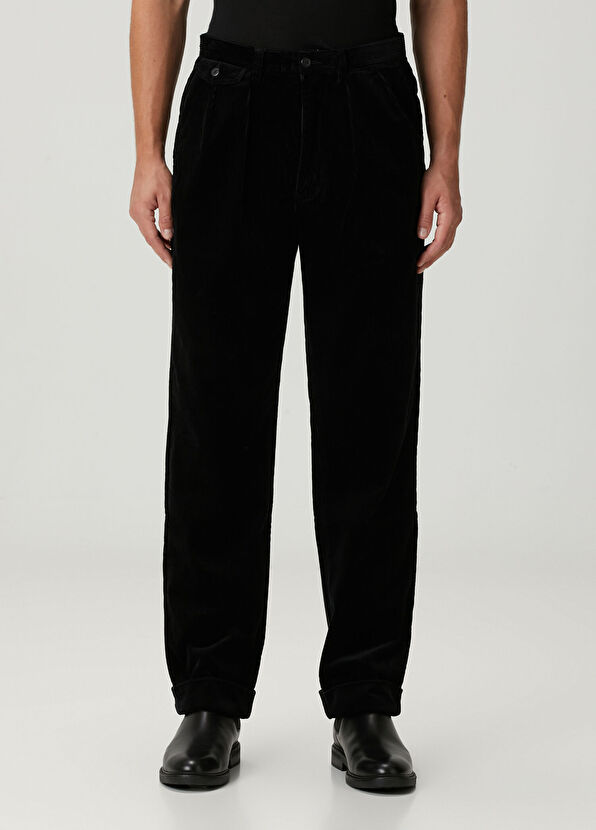 Polo Ralph Lauren Siyah Kadife Pantolon - 2