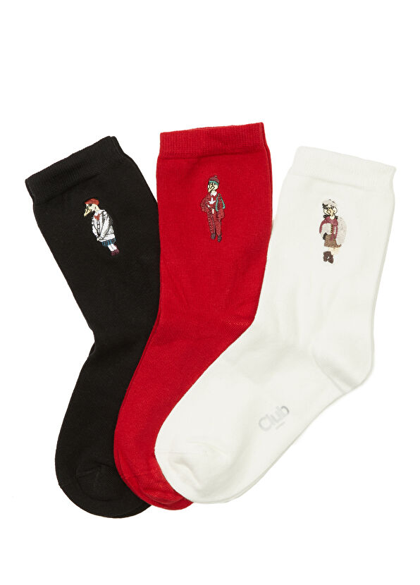 Beymen Club Clubby Women's Socks Set Of 3 - 3