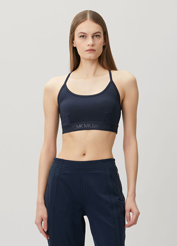Michael Michael Kors Navy Blue Sports Bra - 1