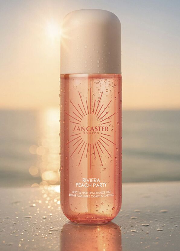 Lancaster Riviera Peach Party Body & Hair Mist Saç ve Vücut Misti 236 ml - 3