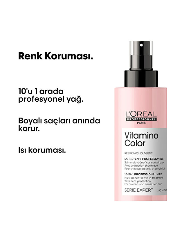 Loreal Professionnel Serie Expert Vitamino Color 10 in 1 Renk Koruyucu Sprey 190 ml - 3
