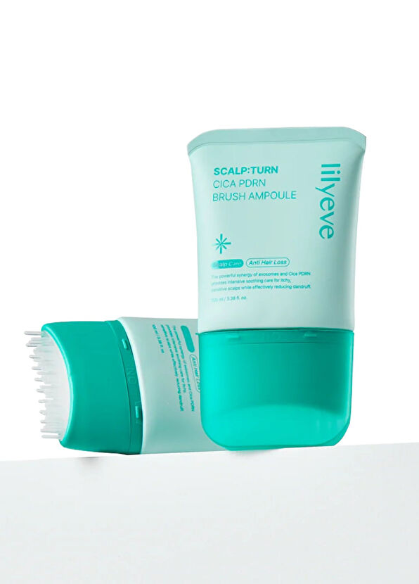 Lilyeve Scalp Turn Cica PDRN Fırçalı Saç Derisi Ampulü 100 ml - 2