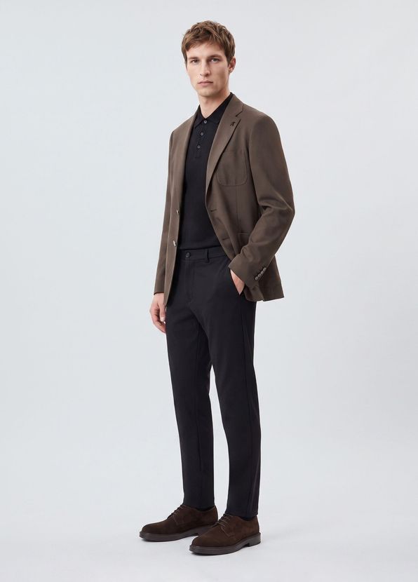 Beymen Club Black Soft Touch Polo Neck Knitwear - 2